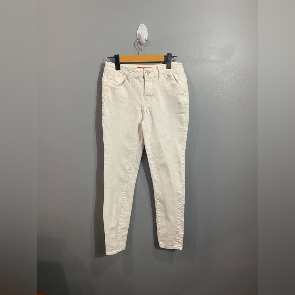 Wax Jean White Skinny Jeans